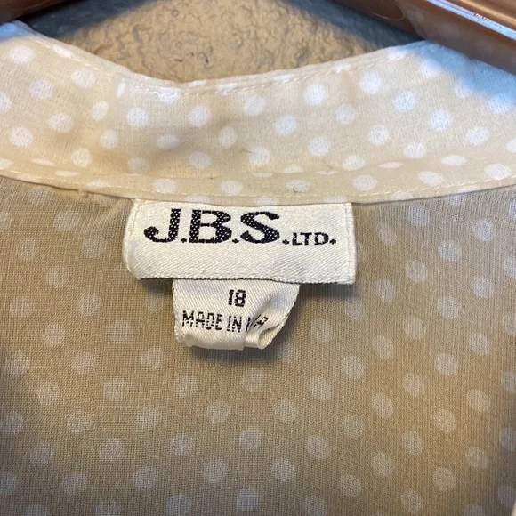 Womens JBS polka dot kimono; Size 18 - Picture 3 of 7